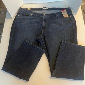 LEVIS - Classic Straight Women's Jeans (plus Size) 26W M NWT